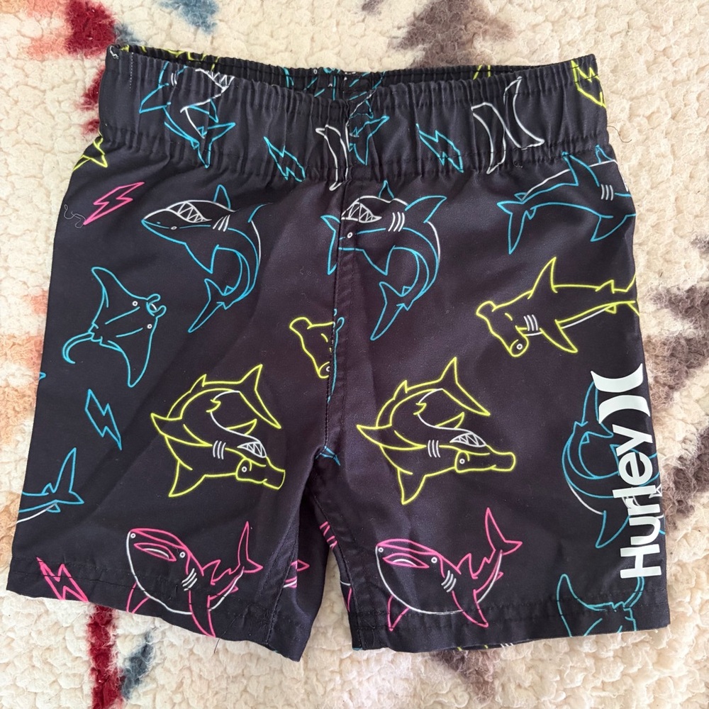 Hurley toddler swim shorts 2T